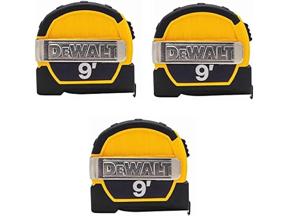 Dewalt DWHT33028 Three Pack DWHT33028 - 9 ft. x 1/2 in. Po