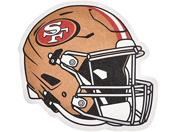 San Francisco 49ers Helmet Pennant