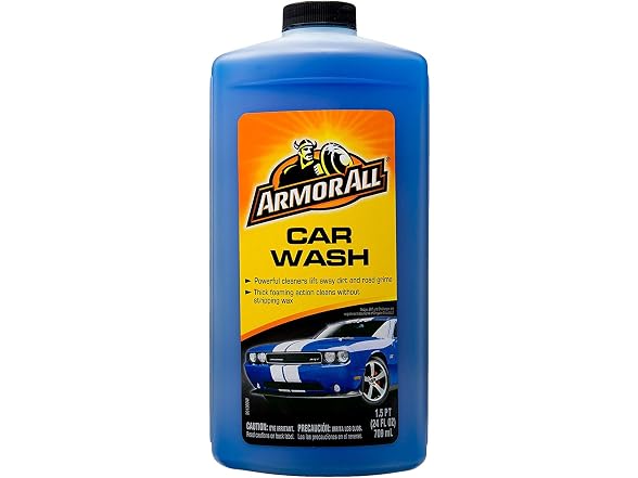 Armor All Car Wash Soap, Foaming Car Wash Packs
