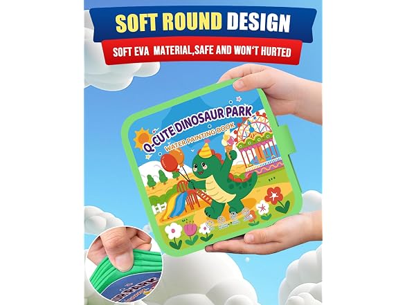 Reusable Water Painting Books, 10 Pages
