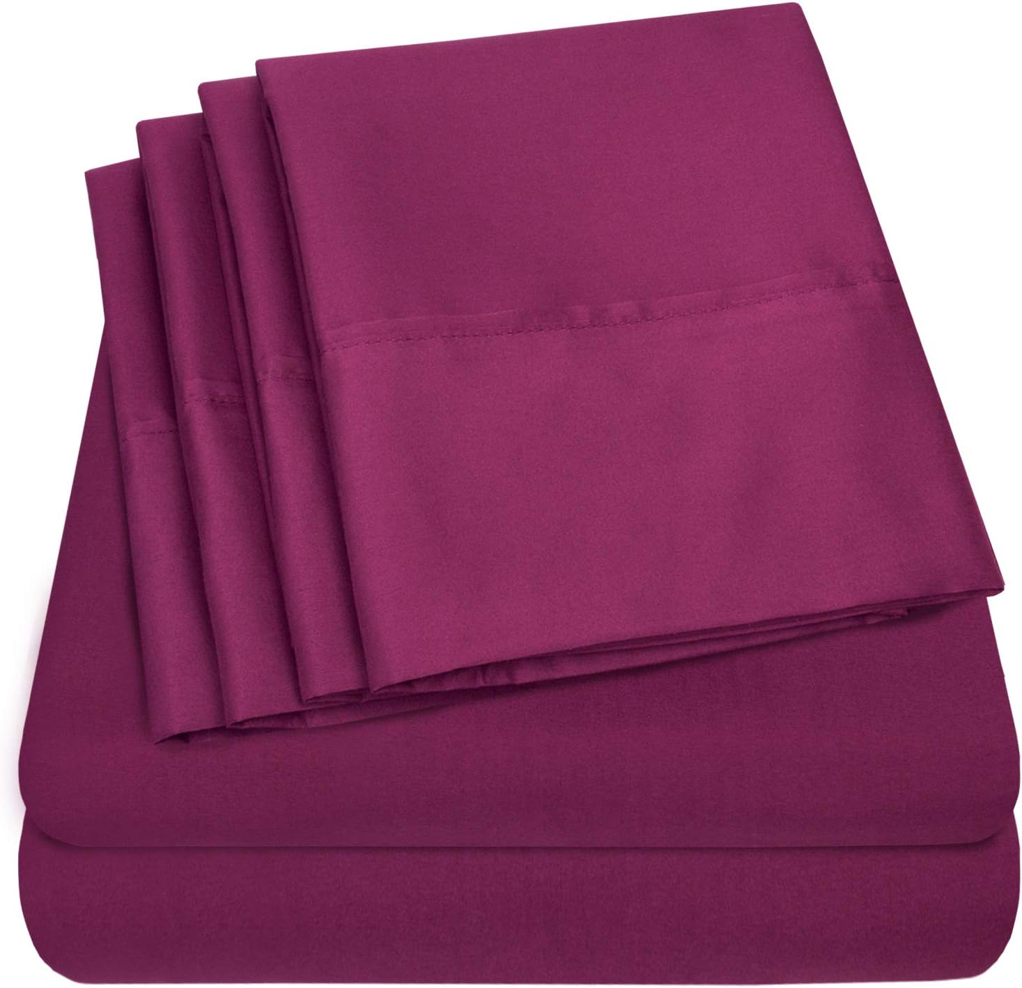 Deluxe Solid Microfiber Sheet Set - Gallery 28