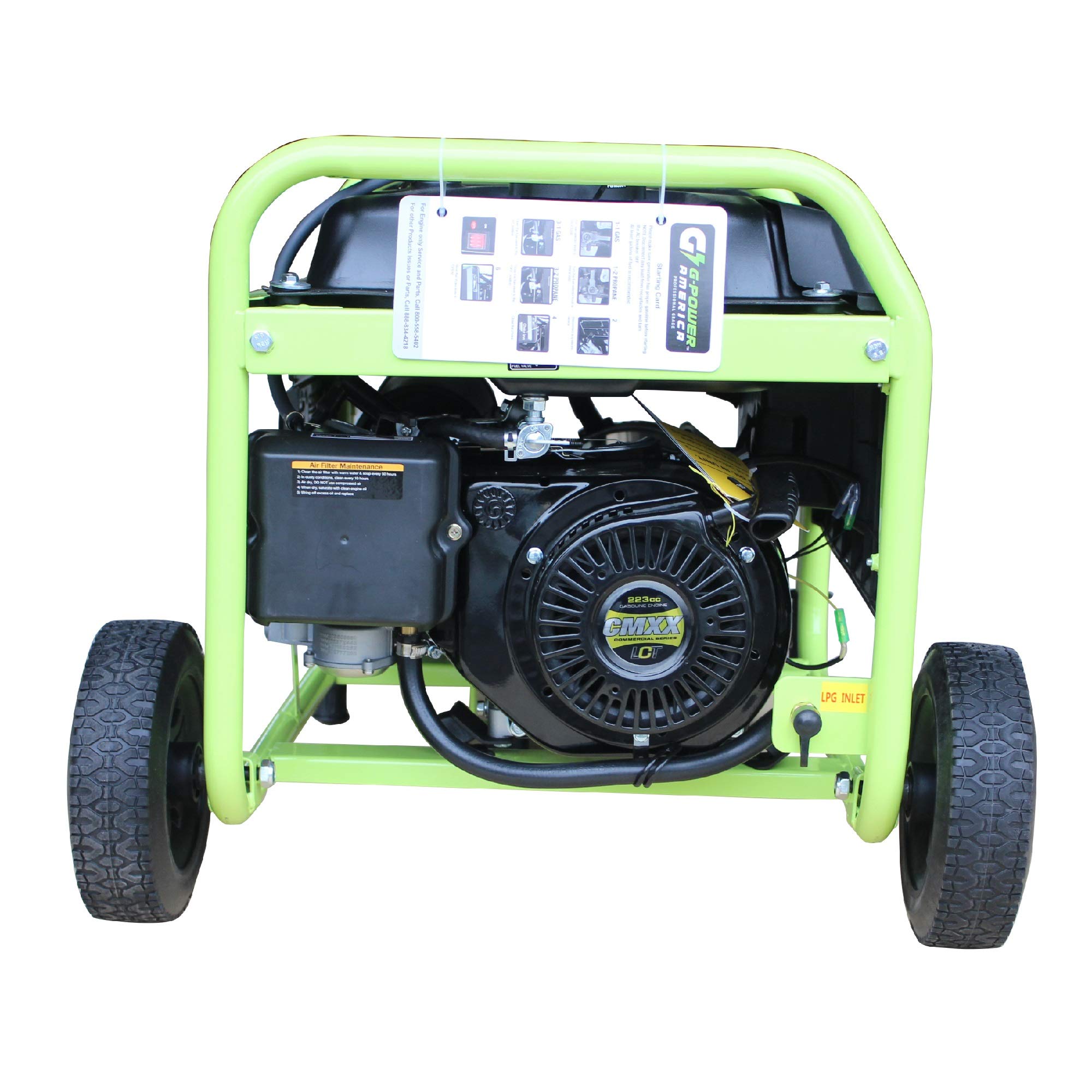 Green Power GN5250DW 5250watt Dual Fuel Generator - Gallery 14