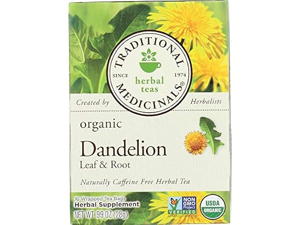 Traditional Medicinals Dandelion Leaf & Root Herbal Tea