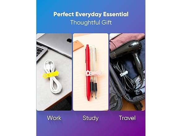 KLKE Quick Bind–Silicone Cable Ties