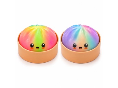 $24.99, Was $39.99, 37% Off! 2-Pack Mystery Rainbow Squishy Dumpling dealfomo