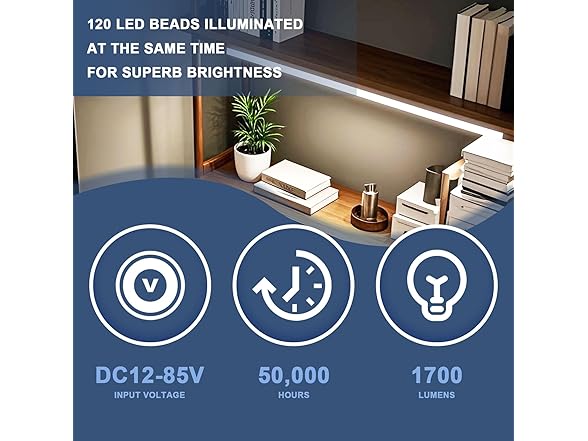 DreamAug 12V LED Light 10W 4pk