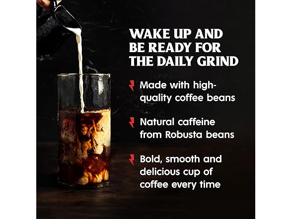 Death Wish Coffee, Organic Dark Roast Whole Bean