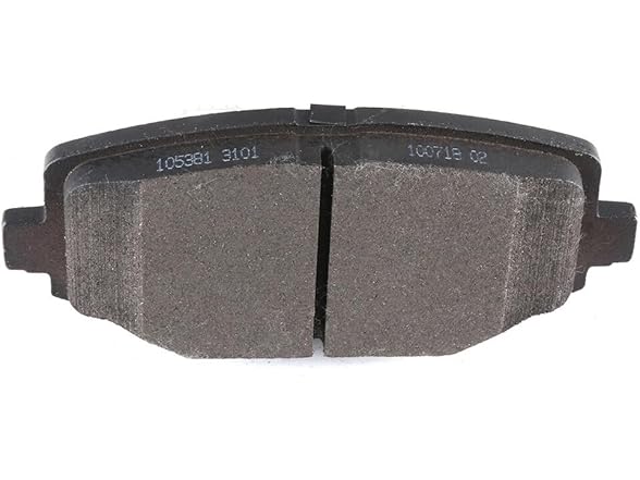 ECCPP Front & Rear Semi Metallic Disc Brake Pad Set