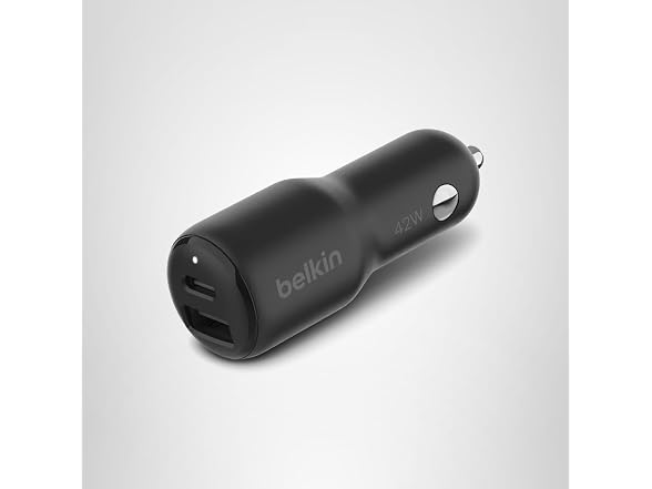 Belkin BoostCharge 42-Watt Dual Port Car Charger