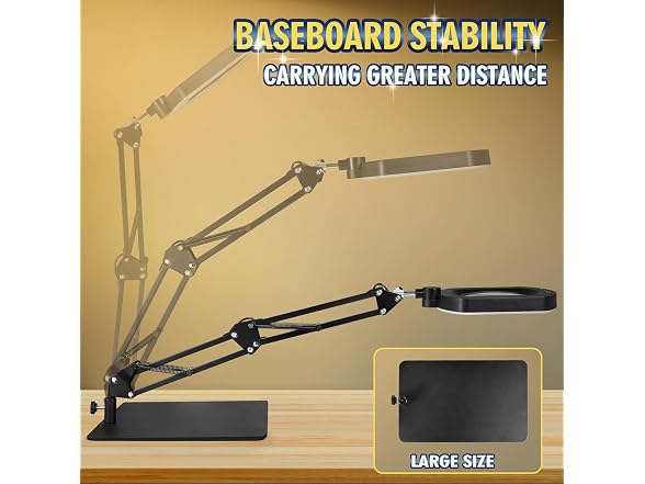 12X Square Magnifying Glass