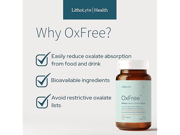 Oxalate Reducing Tablets