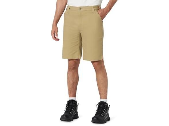 Amazon Basics Men Relaxed Stretch Canvas Shorts
