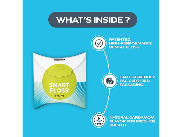 DrTungs Smart Floss Natural Dental Floss