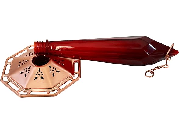 Songbird Essentials Ruby Faceted Glass H