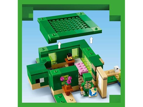 LEGO Minecraft Turtle Beach 21254
