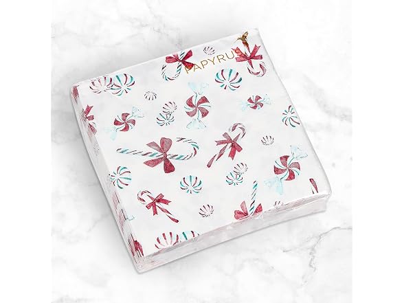 Peppermint, Napkins 80ct
