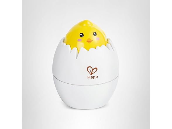 Hape Roll 'n Hatch - Magical Egg-to-Chick Wobbler Toddler Toy