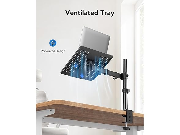 HUANUO Laptop Desk Mount | 17" to 32"