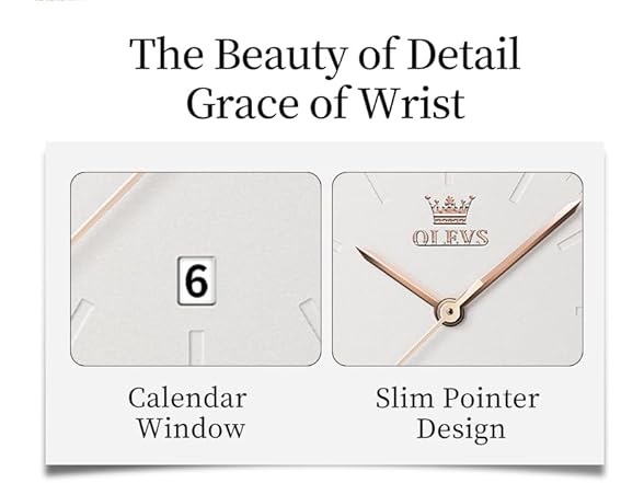 OLEVS Women’s Mesh Quartz Watch