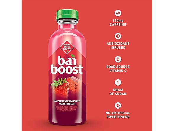 Bai Boost Watamu Strawberry Watermelon