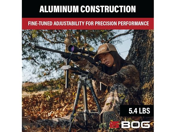 BOG FieldPod Dual-Frame Hunting Tripod, Adjustable Shooting Rest
