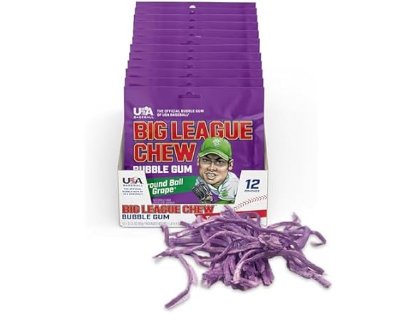 Big League Chew Grape 12pk