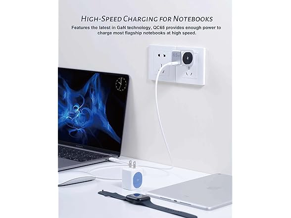 POWERLAND 65W GaN USB-C Charger