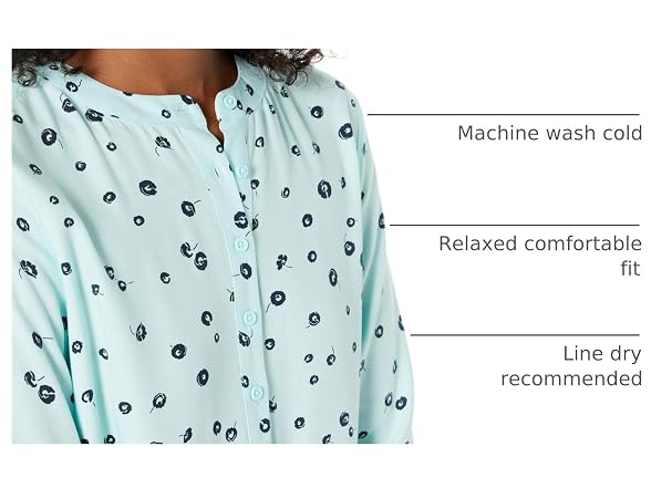 Amazon Essentials Women Long-Sleeve Relaxed Blouse