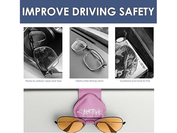 Tesla Cybertruck Sunglass Holder Pink