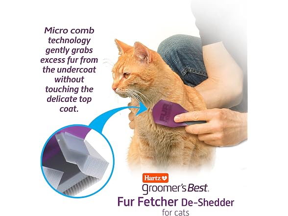 Hartz Groomer's Best Fur Fetcher De-Shedder