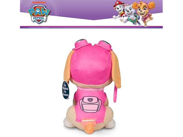 Paw Patrol Girl Skye Bedding Weighted Cuddle Pillow