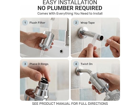 EMSON Everglow 15-Stage High Output Shower