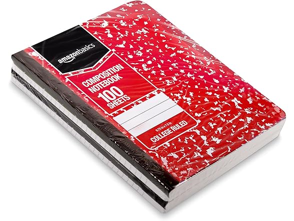 Amazon Basics Amazon Basics College Ruled Composition