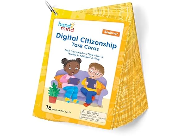 Digital Citizenship Beginner Task Cards