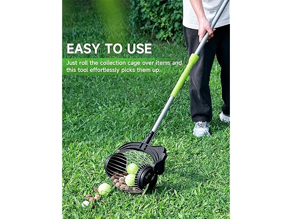 Acorn Picker Upper Roller for Walnuts