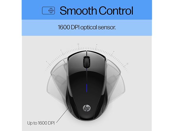HP X3000 Black G3 Wireless Mouse