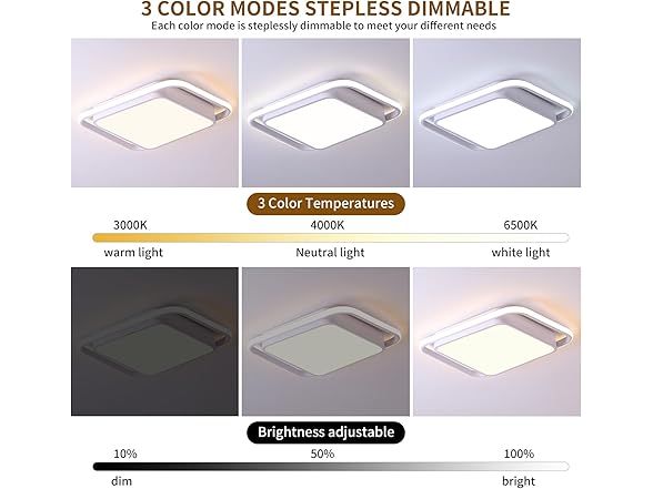 Naroume Modern LED Ceiling Light