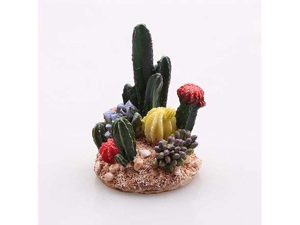 Succulents Cactus Plant Fish Tank Decoration