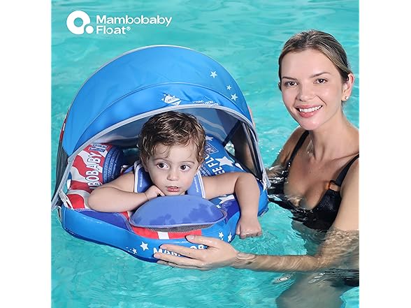 MAMBOBABYFLOAT Sunny Navigator Baby Pool Float
