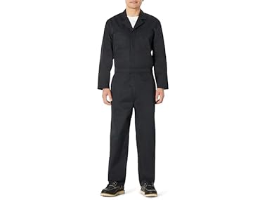 $14.99, Was $36.90, 59% Off! Amazon Basics Men L/S Workwear Coveralls dealfomo