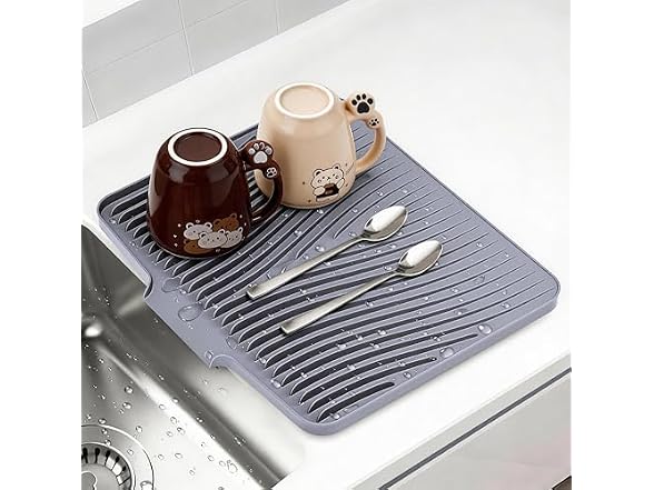 COPLIB Silicone Dish Drying Mat