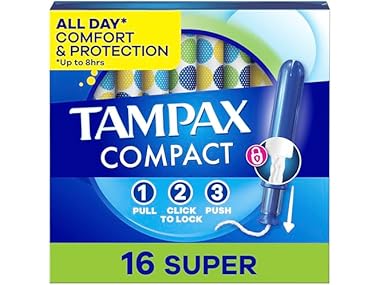 $3.99, Was $4.38, 8% Off! Tampax Compact Pearl Tampons dealfomo