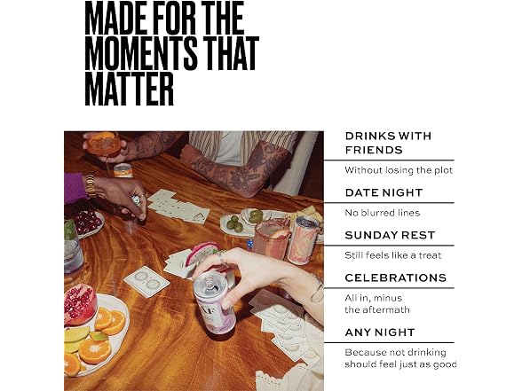 Free AF Sparkling Drink