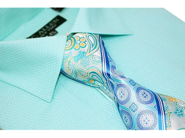 C. Allen Men's Solid Micro Pattern Regul