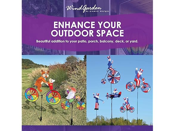 Premier Kites Santa Bike Spinner