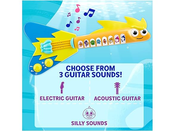 WowWee Baby Shark's Big Show! EEL-ectric Guitar