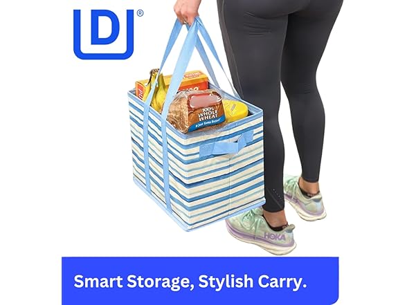 DURASACK 4Pk All-Purpose Collapsible Totes