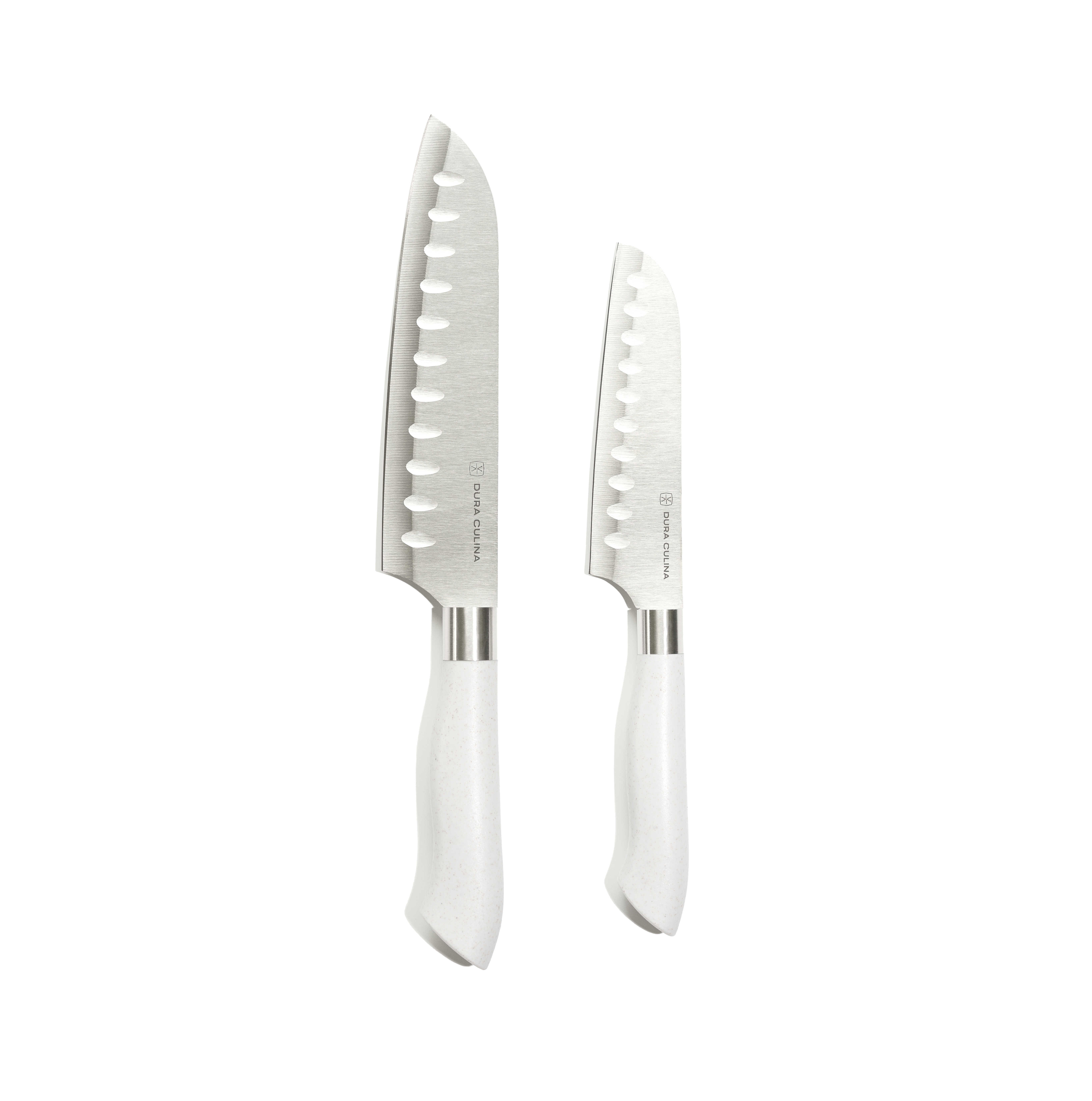Eco-Friendly 2pc Santoku Knife Set w/ Sheaths - Gallery 14