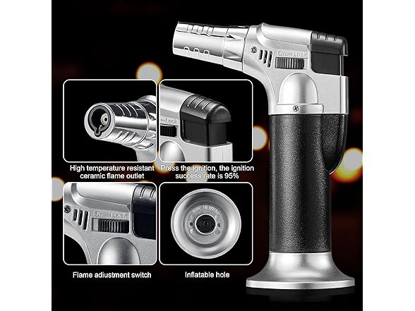 Whiskey Cocktail Kit with Torch-4 Flavor