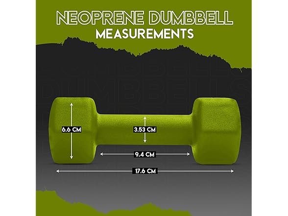Fitness 4LB Neoprene Dumbbells Set of 2